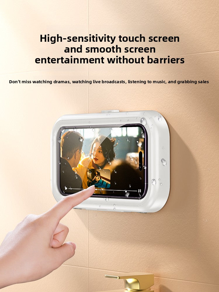 Shower-Friendly Phone Holder
