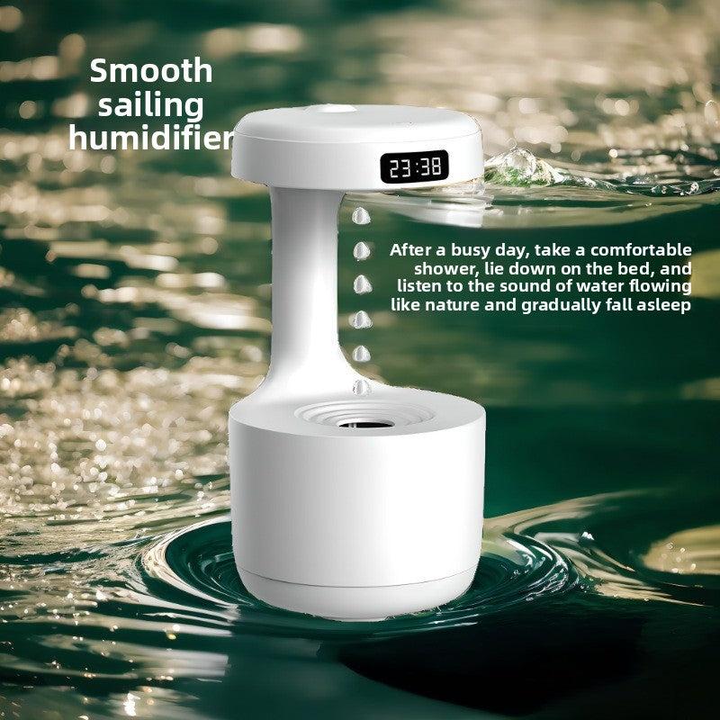 Anti-Gravity USB Desktop Humidifier with Aromatherapy