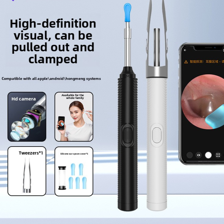 Smart Visual Ear Cleaning Set with WiFi and Tools