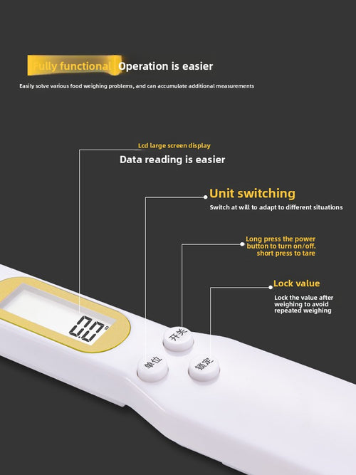 Electronic Scale Measuring Spoon