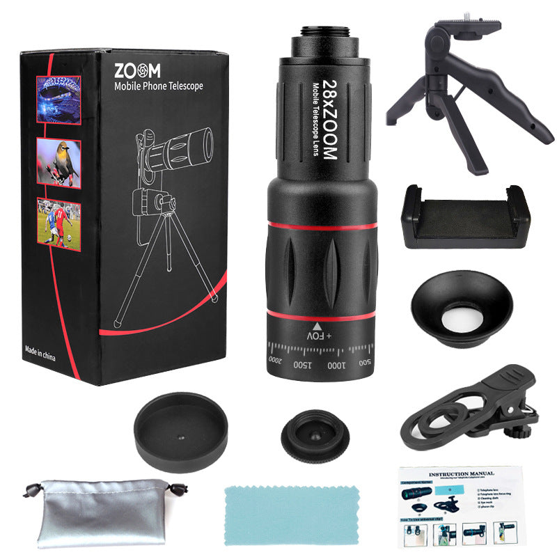 Mobile Phone Telephoto Lens Monocular Telescope