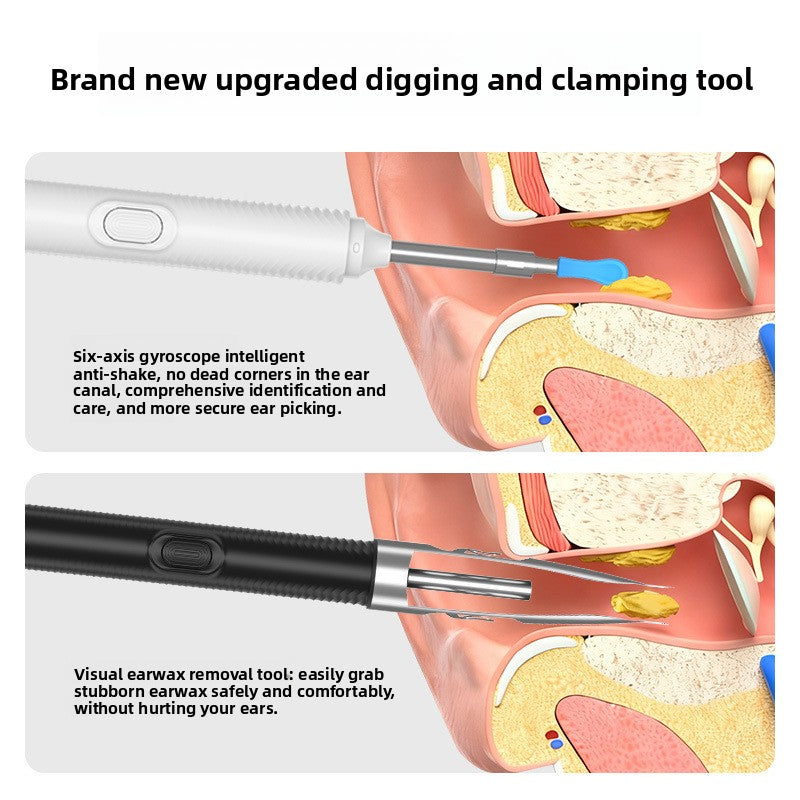 Smart Visual Ear Cleaning Set with WiFi and Tools