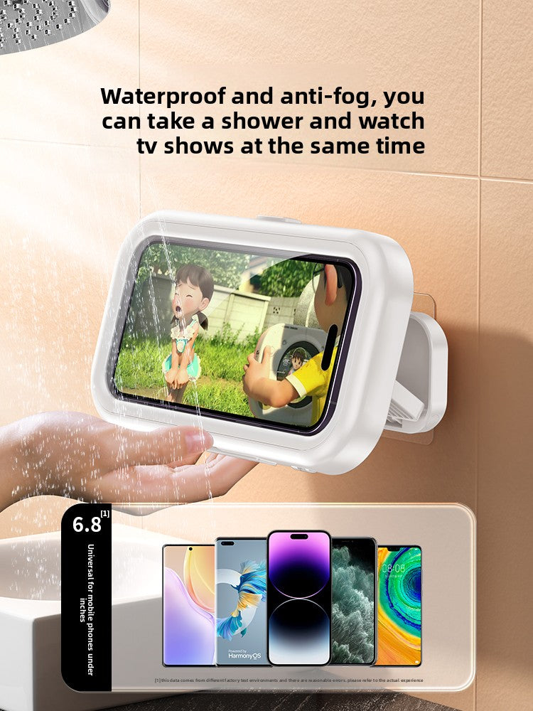 Shower-Friendly Phone Holder