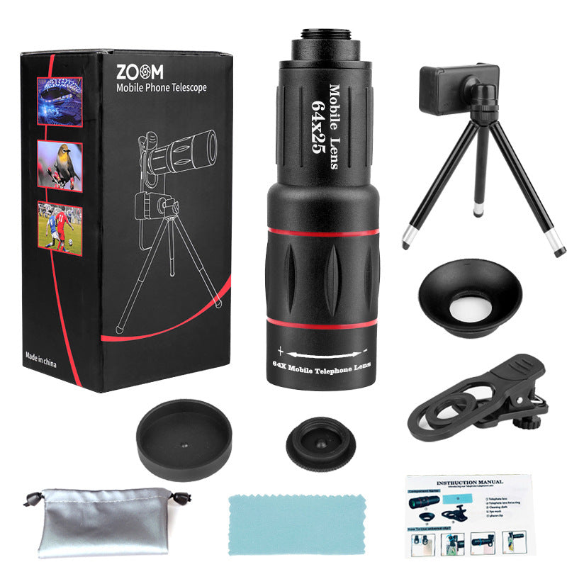 Mobile Phone Telephoto Lens Monocular Telescope