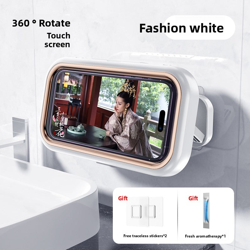 Shower-Friendly Phone Holder