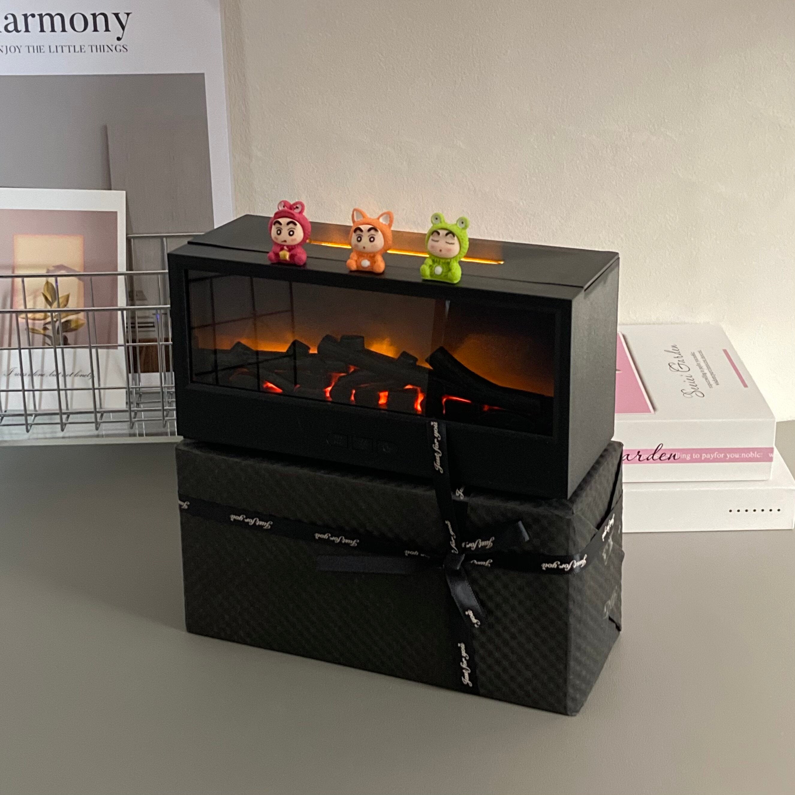 Simulated Flame Aroma Diffuser with Humidifier Function