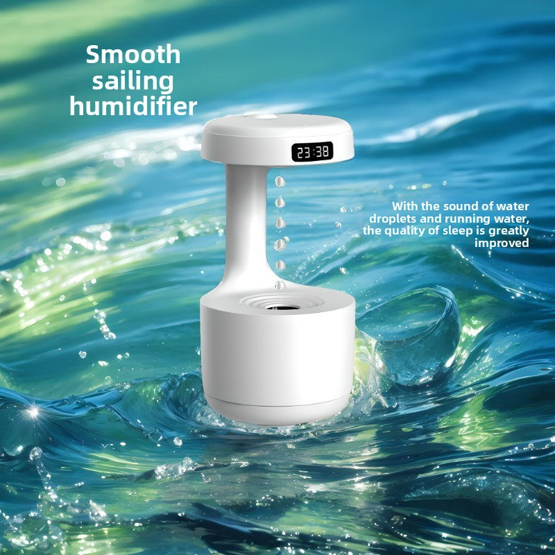 Anti-Gravity USB Desktop Humidifier with Aromatherapy