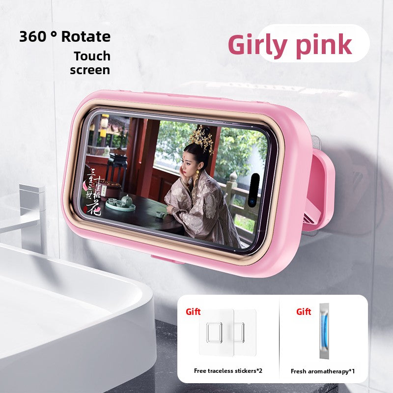 Shower-Friendly Phone Holder