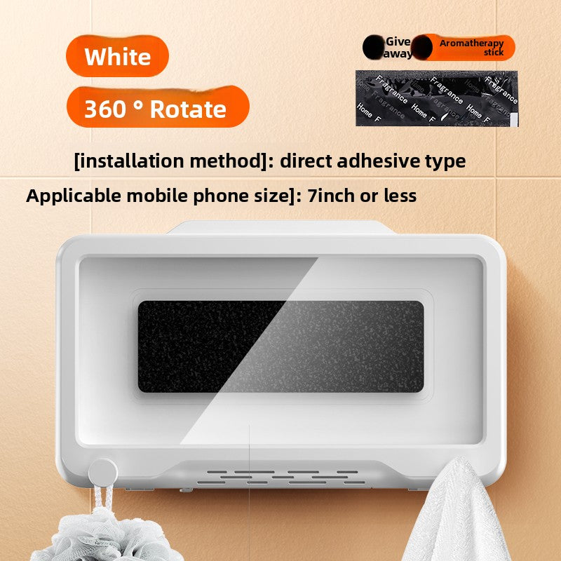Shower-Friendly Phone Holder