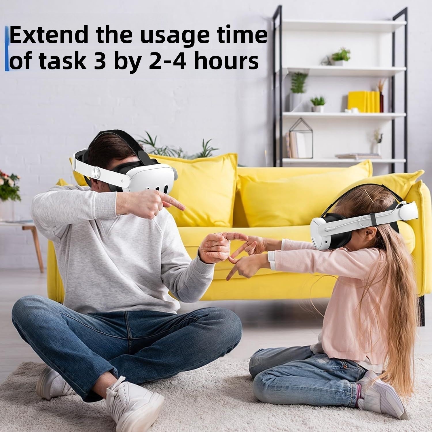 VR Headset Battery Pack for Meta Quest 3