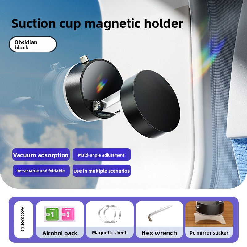 Folding Vacuum Magnetic Phone Holder